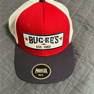 Buc-ee's Red and Blue Baseball Cap